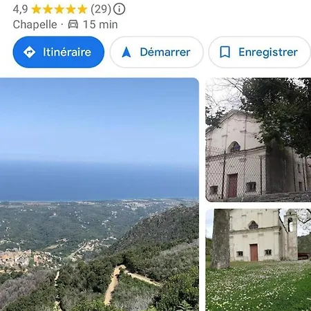 D'hote A Caserella, Maison De Village Renovee Avec Vue Sur Отель типа 
