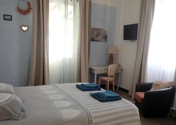 住宿加早餐酒店 D'hote A Caserella, Maison De Village Renovee Avec Vue Sur 3*