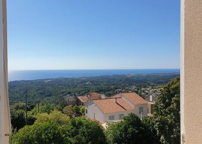 D'hote A Caserella, Maison De Village Renovee Avec Vue Sur Valle-di-Campoloro